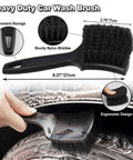 7 Piece Car Wheel Brush Kit With Soft Bristle Rim Cleaners And Tire Shine Pad For Scratch Free Wheel Cleaning On Chrome Painted Powder Coated Rims Detailing Set Pro Grade