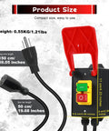 110 To 120 Volt Single Phase On Off Emergency Stop Switch With Large Stop Paddle for quick power cut off