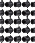 3/4 Inch Poly Crimp Plug For PEX Pipe And PE-RT, Pack Of 25, corrosion-resistant plumbing fittings displayed in rows