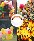 Ultra Clear Monofilament Fishing Line Wire 0.45 mm Nylon Invisible String For Fishing Balloons Garlands Crafts And Decorations 230 M 755 Ft Strong Smooth Transparent And Nearly Invisible shown with balloon decorations.
