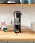 Single Serve Coffee Maker With Pods Or Grounds, 4 Brew Styles Classic Rich Over Ice Specialty, Up To 24 Oz Cup Sizes, 56 Oz Removable Reservoir, Black, Easy To Use And Compact For Quick Mornings K Cup Compatible.