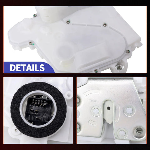 Detail view of Front Right Passenger Side Door Lock Actuator Direct Fit Replacement For Honda CR V 2007 2008 2009 2010 2011 2 4L SUV OE Style Built To Last Easy Install Durable Performance