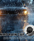 Three Quarters Inch NMO Mount With L Bracket Built Tough 16 Foot RG58 Coax Cable Pure Copper NMO To PL259 Waterproof Cap in rain.