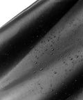 Heavy Duty Dustproof Miter Saw Cover Crafted With Tough 210D Oxford Fabric showing water-resistant surface with droplets.