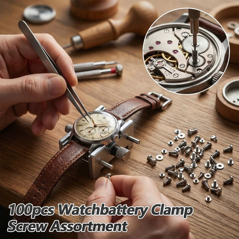 Fast Fixes With These Precision Micro Watch Band Screws That Replace Missing Links And Keep Your Strap Ticking Slick With Zero Stress And A Sharp Silver Finish For Everyday Carry Gear.