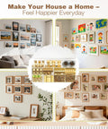 Killer 322 Piece Picture Hanging Hardware Kit With Heavy Duty Wall Mount Anchors And Reliable Frame Hooks For Zero Stress Drywall Art Display and Professional DIY home upgrade, featuring gold hardware.