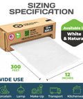 Eco Friendly Honeycomb Packing Paper Cushioned For Shipping And Moving Replaces Plastic Bubble Wrap Sustainable Paper With Self Dispenser Box White 12 Inch By 300 Feet