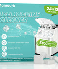 Ice Maker Cleaner Tablets 36 Pack Nugget Ice Machine Descaler For Countertop Kills Hard Water Build Up Nickel Safe