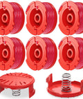 Durable 0.08 Inch Weed Eater String Spool For Craftsman CMCST910 Series, 20 Ft Replacement Trimmer Line with spring and cap