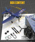 Beginner Friendly WWII F4U Corsair RC Plane With Aileron 4CH 2.4Ghz Remote Xpilot Gyro Stabilizer Self Righting components