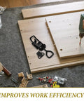 Heavy duty adjustable toggle latch clamp for doors, cabinets, drawers and industrial equipment, built tough with iron
