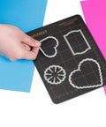 Killer Magnetic Cutting Mat For Cuttlebug Die Cutting Machines Heavy Duty Craft Platform with grid and dies, 6 x 8 inches.