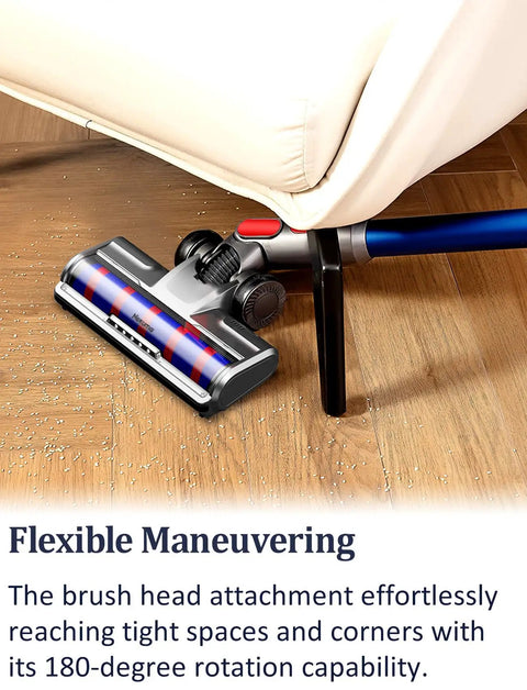Cordless Vacuum Floor Attachment Kit For V7 V8 V10 V11 V15 Handheld Vacuums With LED Lights cleaning under furniture