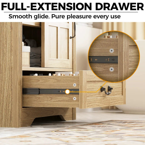 Slick 30 Inch Bathroom Vanity With Integrated Sink And Smooth Sliding Barn Door Modern Farmhouse Bathroom Cabinet Offering Real Deal Soft Close Drawer And Sick Storage Space For A Clutter Free Setup