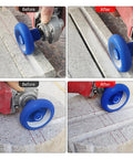 Pro Grade Diamond Trimming Wheel Set For Marble And Quartz Grooving On Angle Grinder Dual Cylindrical Grinding Wheels 74mm Tall