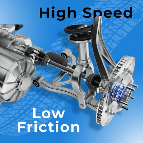 Two Piece Rear Wheel Bearing And Hub Assembly For 2016 To 2021 Chevy Malibu, 2017 To 2019 Buick Lacrosse, And 2018 To 2019 Buick Regal Sportback 2WD, Direct Fit Replacement, Easy Install, Durable Performance Ready To Roll, shown installed.