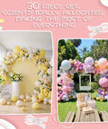 30 Pack Must Have Balloon Arch Clips Clear Plastic Spring Clamps Three Point Five Inch Heavy Duty Holders for arch setup