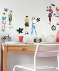 Stranger Things Peel And Stick Wall Decals Set With 17 Pieces Removable And Repositionable Without Residue For Any Smooth Surface
