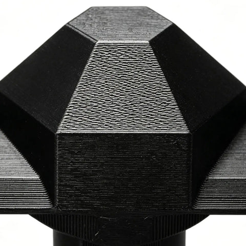 Wide Compatibility Fertilizer Spreader Agitator Replacement Attachment 9.9x5x3cm durable black design close-up