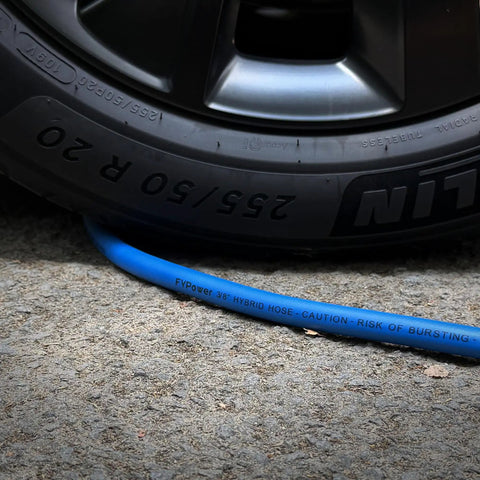 Heavy Duty Hybrid Air Compressor Hose Delivers Sweet Smooth Airflow And Rock Solid 300 Psi Pressure In A Hella Durable Kink Resistant Design Under Tire.