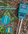 Battery-free 3 In 1 Soil Moisture Light And PH Tester for indoor outdoor gardens lawn farm greenhouse easy plant care tool kit.