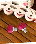 Toe Stops For Quad Skates, Rubber Roller Skate Brakes Plugs, Non-Marking Stoppers, Replacement Parts For Indoor And Outdoor Skaters