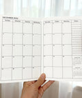 A5 Calendar Planner Inserts for Travelers Notebook Two Year Calendar Set Open to December 2026 Featuring Monthly Pages