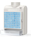 3 In 1 Indoor Dryer Vent Kit With Stainless Steel Screen, Polyester Filter And Water Drawer System displayed upright