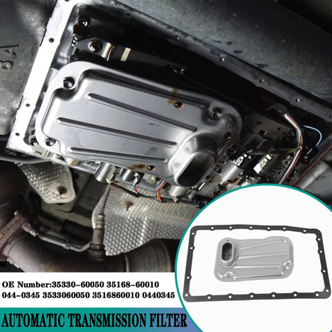 Automatic Transmission Filter Kit For Toyota 4Runner FJ Cruiser Land Cruiser Sequoia Tacoma Tundra And Lexus GX470 LX470 installed