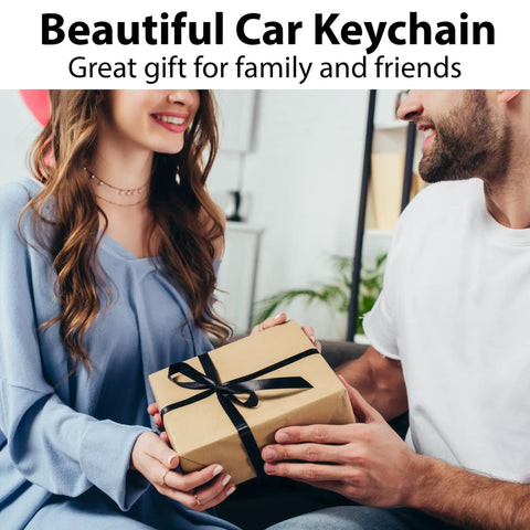 Top Shelf Leather Car Keychain For Men Featuring A Secure Threaded D Ring And Tough Quick Release Loop That Keeps Your Auto Keys Locked Down Tight While Delivering Dope Sturdy Build Quality For The Daily Grind in a gift box.