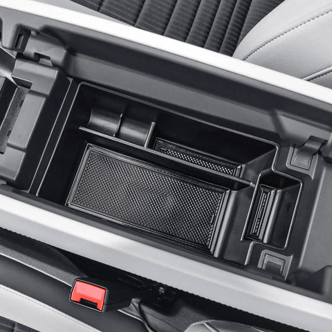 Center Console Organizer 2 Piece Set For Nissan Rogue 2021 2022 2023 2024 2025 2026 Armrest Storage Tray And Lower Console Organizer