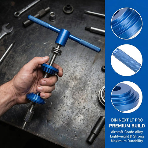 Pro Grade Bicycle Bottom Bracket Installation Tool Set For Press In BB Axle And Headset Durable Aluminum Alloy