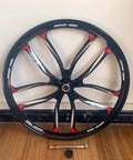 26 Inch Rear Mag Wheel With Ten Spokes And 135mm Axle For 7 8 9 Speed Freewheel Dope Upgrade Magnesium Disc Brake Ready Wheel
