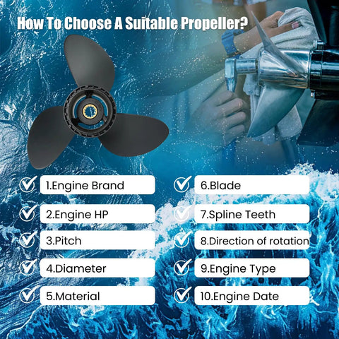 Aluminum Boat Propeller Eleven And Three Quarters By Seventeen Inches Right Hand Rotation Fits Johnson Evinrude Outboard