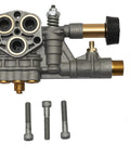 Manifold Replacement Kit For Axial Cam Pressure Washer Pumps 510020 And 520006 OEM Tech Compatible, metal parts shown