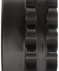 Heavy Duty Double Strand Roller Chain Sprocket Built Tough With Precision Type B Hub For 10B Chains Featuring 48 Teeth, side view.