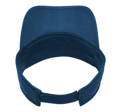 Forklift Humor Sun Visor For Warehouse Crew One Size Navy with breathable mesh and tricot backing