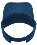 One Size Navy Sun Visor For Camping, RV And Outdoor Adventures, Breathable Polyester Mesh With Tricot Backing For Moisture Control