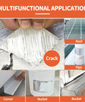 Butyl Tape Waterproof Sealing Tape With Aluminum Foil for RV roofs, windows, pipes, boats, leak patching, visible in various applications