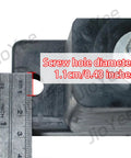 Heavy Duty Anti Vibration Mounts For Mini Split AC Outdoor Units Rubber Shock Absorber Foot Mounts screw hole measurement
