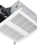 Ultra Quiet 120 CFM Bathroom Exhaust Fan With Humidity Sensor Energy Star Certified 0.3 Sone For Bathrooms Up To 120 Sq Ft Fits Ceiling Opening 11 3 8 By 10 1 2 Inches shown angled view