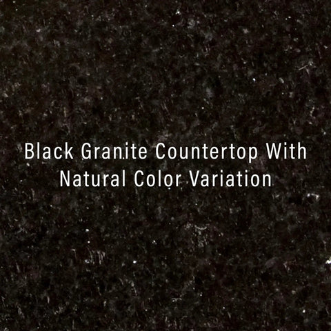 Black granite top of Slick Granite Top Rolling Kitchen Island Cart With Solid Mahogany Frame And Vintage Brass Pulls.