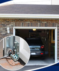 7 Foot Garage Door Torsion Spring Kit With Cable Rollers And Cables Brackets And Hardware Universal Residential Use