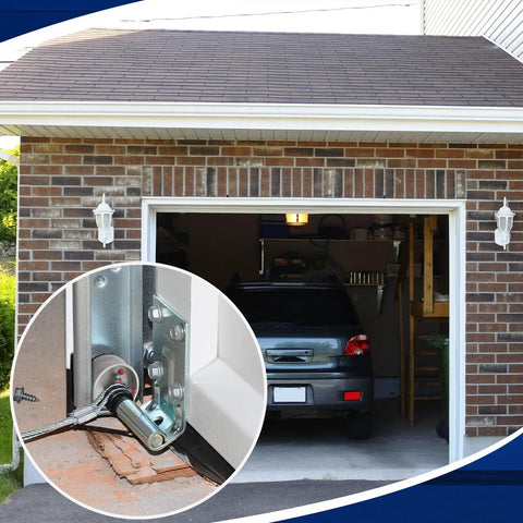 7 Foot Garage Door Torsion Spring Kit With Cable Rollers And Cables Brackets And Hardware Universal Residential Use