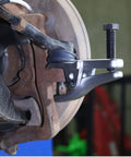 Ball Joint Separator Tool Adjustable One And One Eighth To Two And One Eighth Inch Range With Three Quarters Inch Forcing Bolt No Fuss Puller
