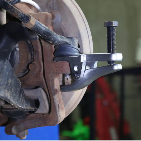 Ball Joint Separator Tool Adjustable One And One Eighth To Two And One Eighth Inch Range With Three Quarters Inch Forcing Bolt No Fuss Puller