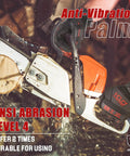 Anti Vibration Work Gloves With Grip And SBR Palm Padding for real relief from tool vibration TPR impact protection