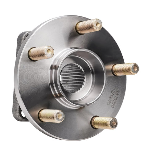 Front Wheel Bearing Hub Assembly for 2005 to 2014 Subaru Legacy and Outback, 5 Lug Direct Fit Replacement Front Hub
