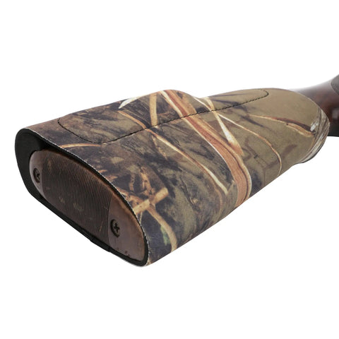 Adjustable Comb Raising Kit For Buttstock With Neoprene Sleeve And EVA Foam Cheek Pad To Boost Your Aim Sight Alignment And Shooting Accuracy On Rifles Now, camo pattern sleeve on rifle stock