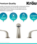 Spot Free All Brite Brushed Nickel Two Handle Widespread Bathroom Faucet With Lift Rod Drain For 8 Inch Widespread 3 Hole Install